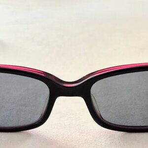 Kirkland Signature Roxanne Black Pink Oval Sunglasses Frames Only